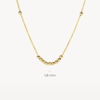 Blush Колие 14k
