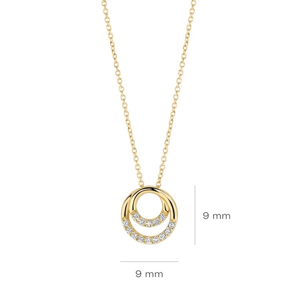 Blush Колие 14k