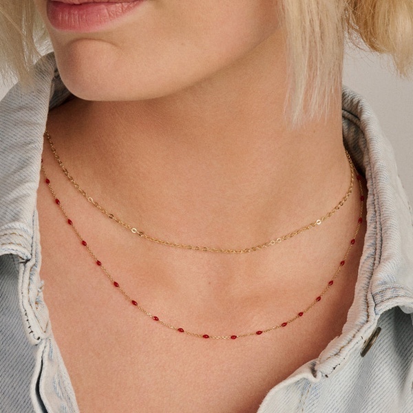 Blush Колие 14k