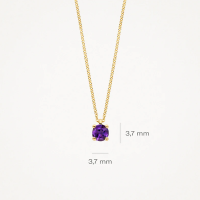 Blush Колие 14k