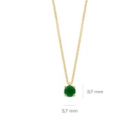 Blush Колие 14k
