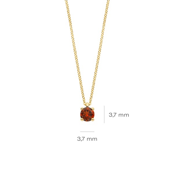 Blush Колие 14k