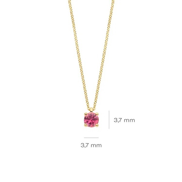 Blush Колие 14k