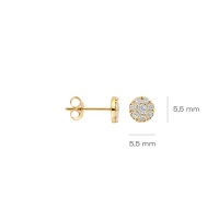 Blush Обеци 14k