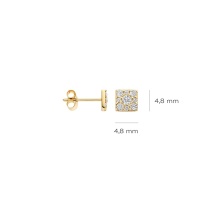 Blush Обеци 14k