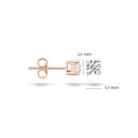 Blush Обеци 14k