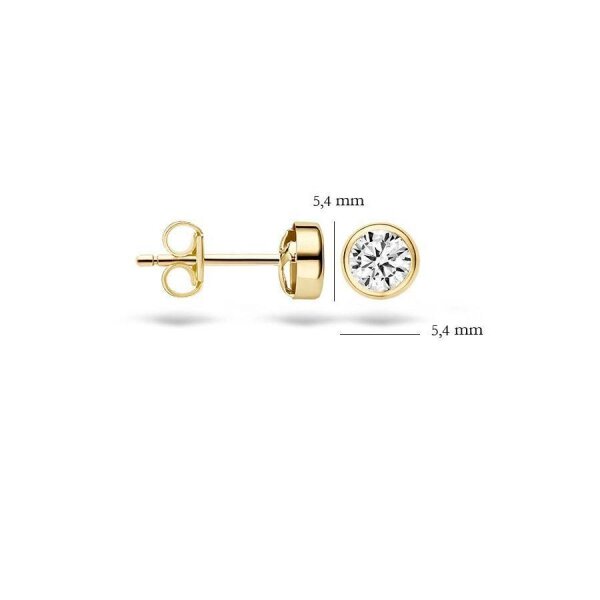 Blush Обеци 14k
