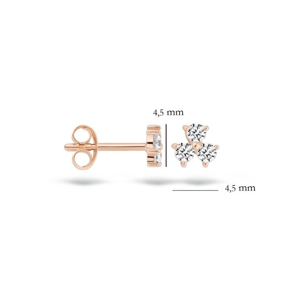 Blush Обеци 14k