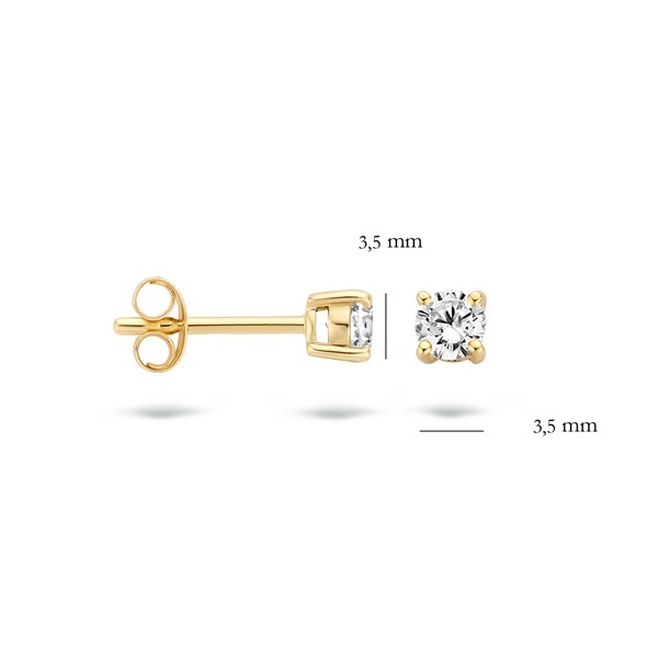 Blush Обеци 14k