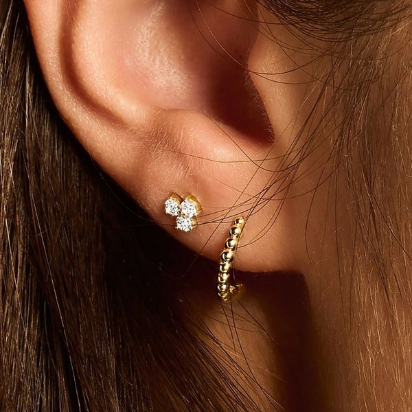 Blush Обеци 14k