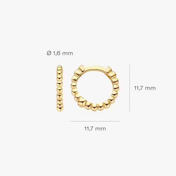 Blush Обеци 14k
