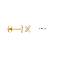 Blush Обеци 14k