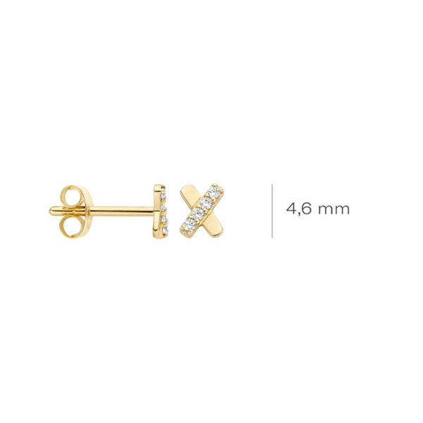 Blush Обеци 14k