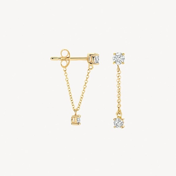 Blush Обеци 14k