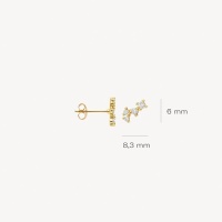 Blush Обеци 14k