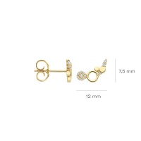 Blush Обеци 14k