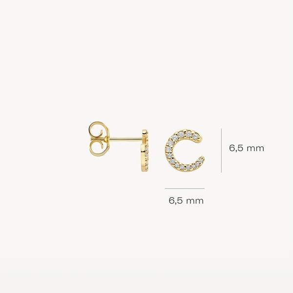 Blush Обеци 14k