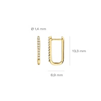 Blush Обеци 14k