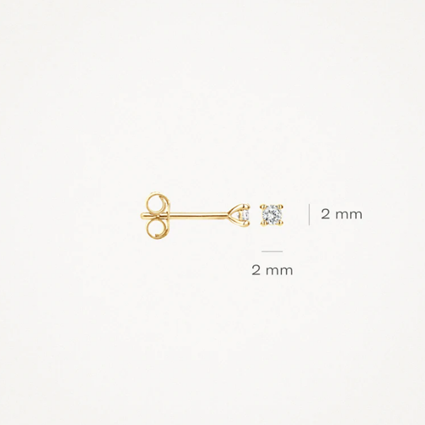 Blush Обеци 14k