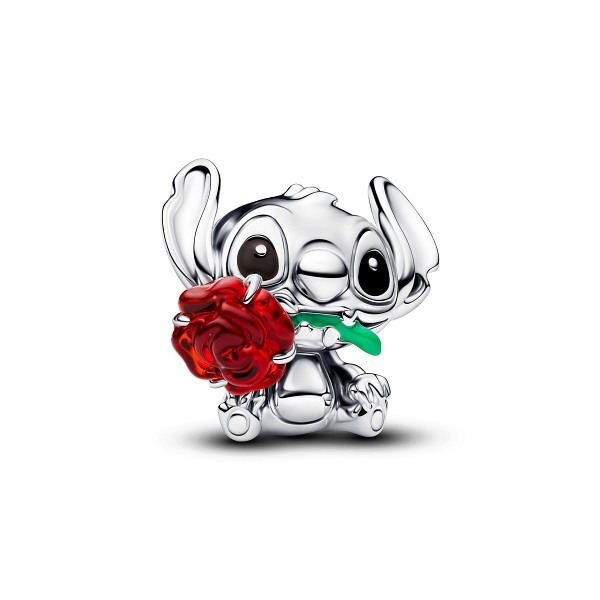 Disney x Pandora Талисман Стич романтика