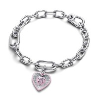 Pandora Талисман висулка Искрящо сърце