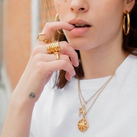 UNOde50 Пръстен Gold Nail