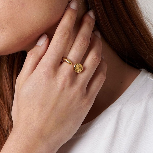 UNOde50 Пръстен Gold Nail