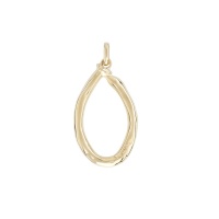 UNOde50 Висулка O - Gold