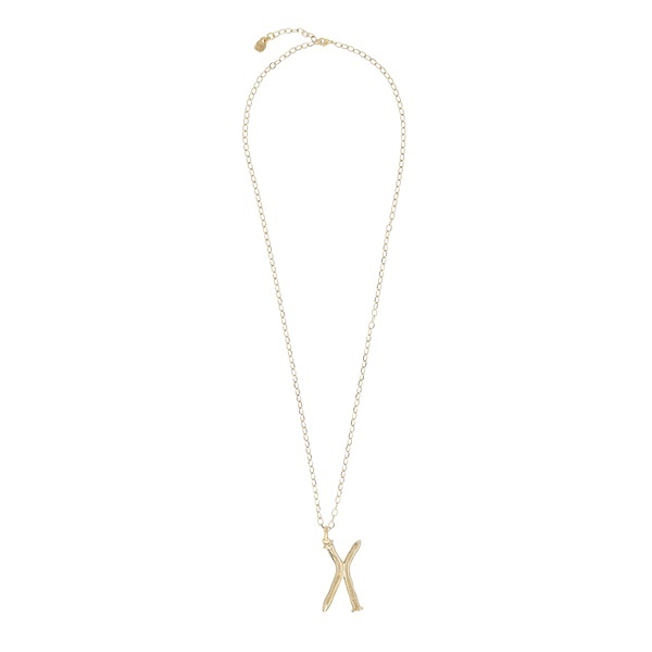 UNOde50 Висулка X - Gold