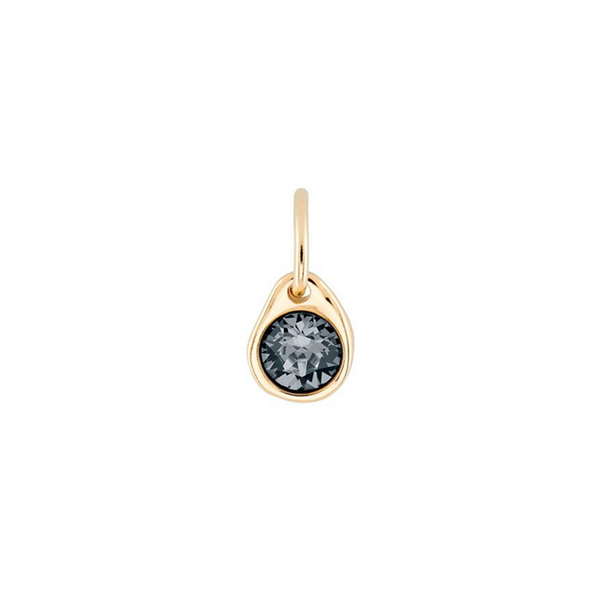 UNOde50 Висулка Grey Gold