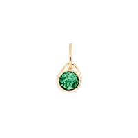UNOde50 Висулка Emerald Gold