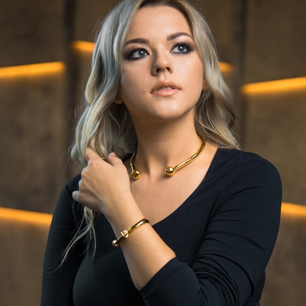 UNOde50 Колие Gold Zen