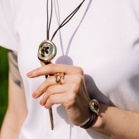 UNOde50 Колие Sew You