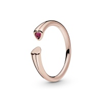 Pandora Пръстен Две сърца в едно