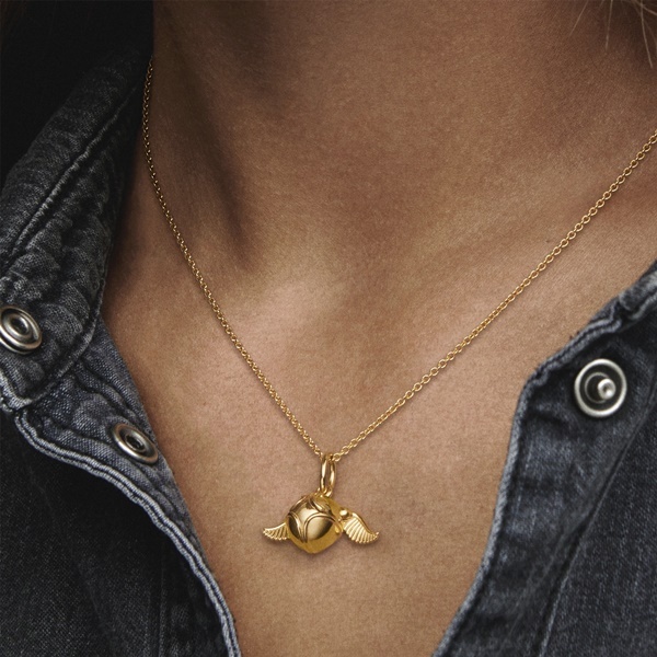Harry Potter x Pandora Висулка Златен снич