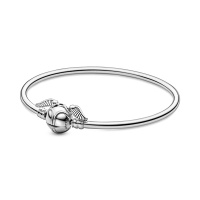 Harry Potter x Pandora твърда гривна Златен снич