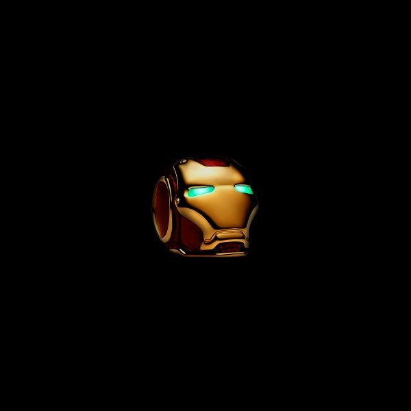 Талисман Marvel x Pandora Шлемът на Железния човек