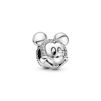 Disney x Pandora Клипс Мики искрящ портрет
