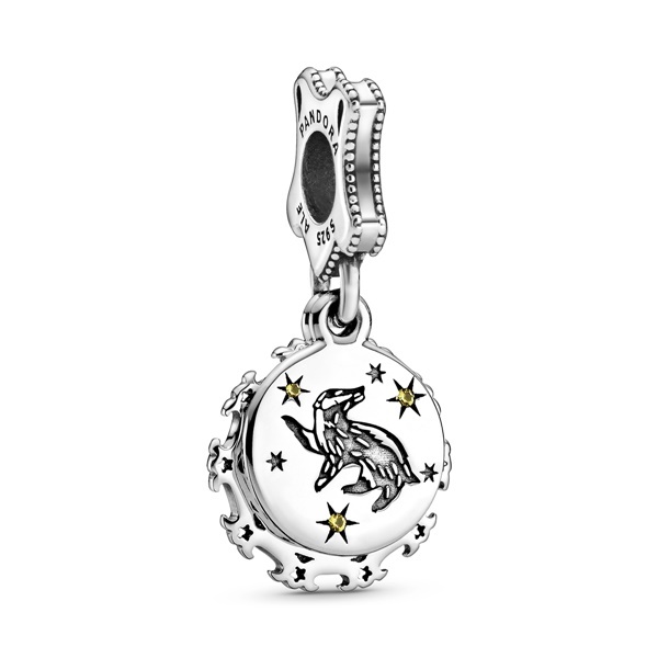 Harry Potter x Pandora Талисман висулка Дом Хафълпаф