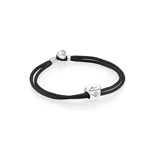 Pandora Гривна Двойна текстилна гривна