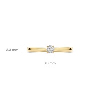 Blush Пръстен 14k