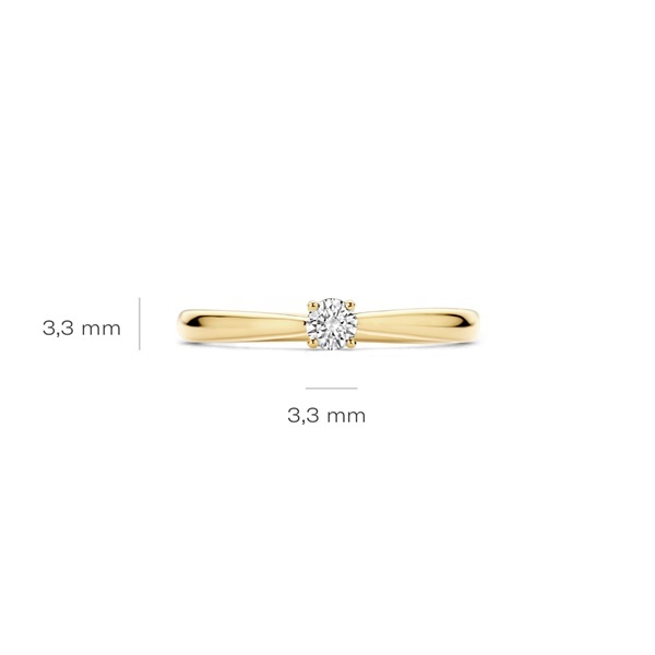 Blush Пръстен 14k