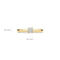 Blush Пръстен 14k