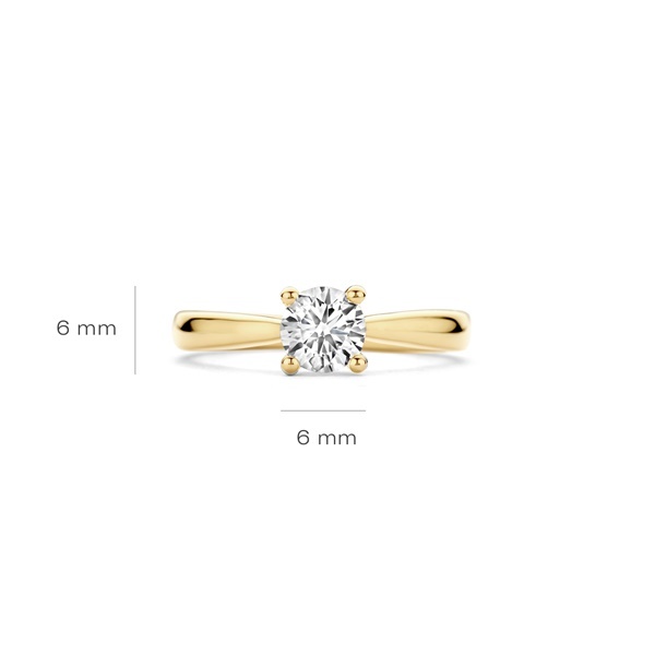 Blush Пръстен 14k
