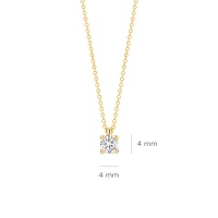 Blush Колие 14k