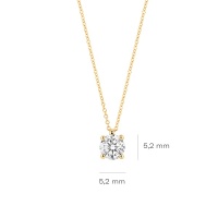 Blush Колие 14k
