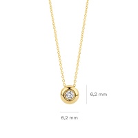 Blush Колие 14k