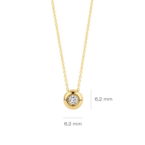 Blush Колие 14k
