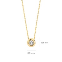 Blush Колие 14k