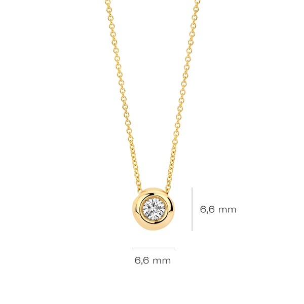 Blush Колие 14k